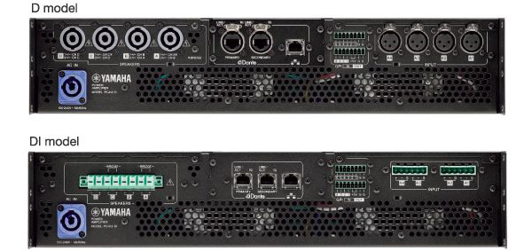 新型网络功放PC系列D/DI型号：通过集成强大的矩阵功能和Dante连接方式，提供高灵活性和可扩展性