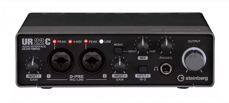 升级 USB-C 和 32/192：Steinberg 发布 UR22C、UR44C 和 UR816C 音频接口