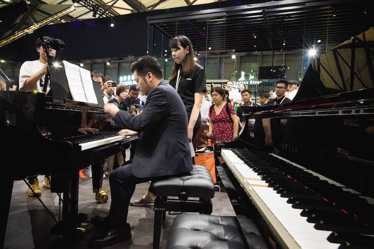 欧博亮相Music China 2019