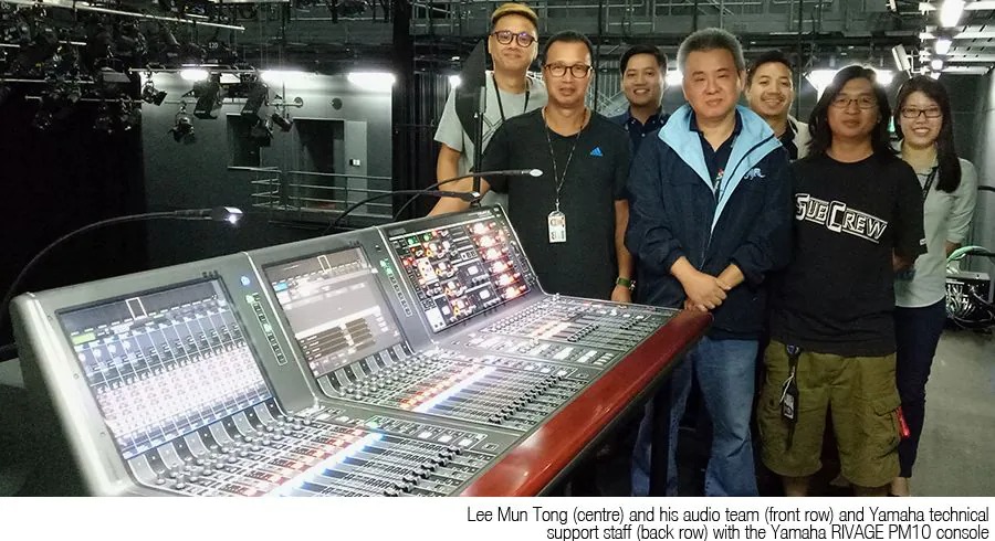 位于Mediacorp演播室核心部位的欧博
