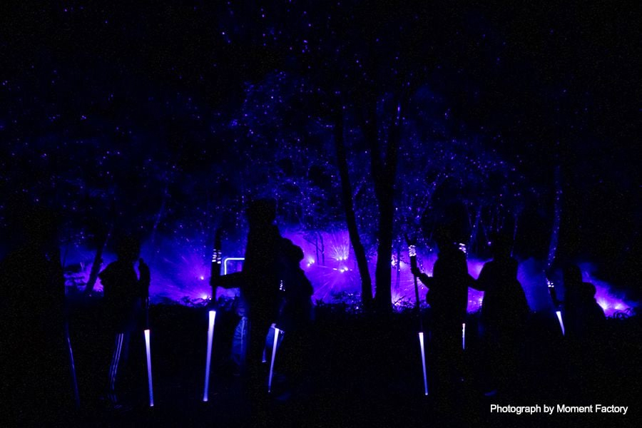 案例｜欧博为壮观的Kamuy Lumina魔法夜行旅游项目提供配乐设备