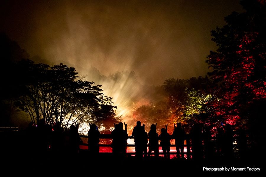 案例｜欧博为壮观的Kamuy Lumina魔法夜行旅游项目提供配乐设备