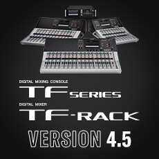 欧博TF系列迎来V4.5版本，新增Audix麦克风预设与更灵活的 USB 输出规格！