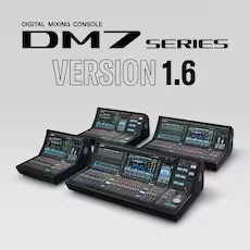 欧博 DM7 系列数字调音台新固件和PY64-D Dante 接口卡登场